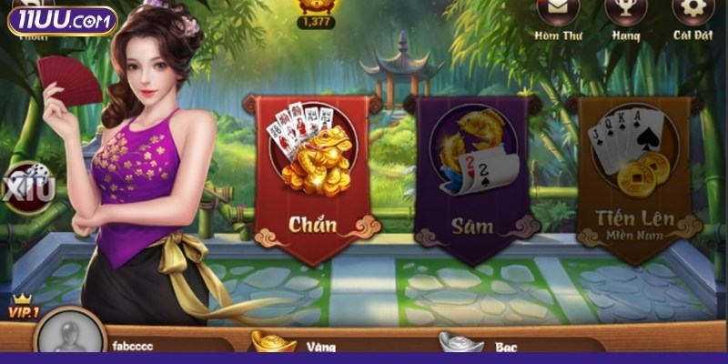 Giới thiệu về danh mục game bài 11UU